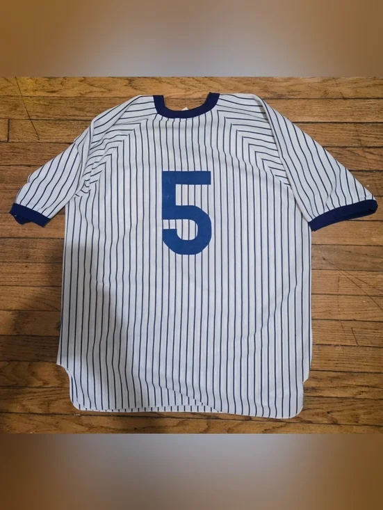 vtg 80s CCM XL Chicago Cubs Home MLB Baseball jersey #5 - Picture 7 of 7
